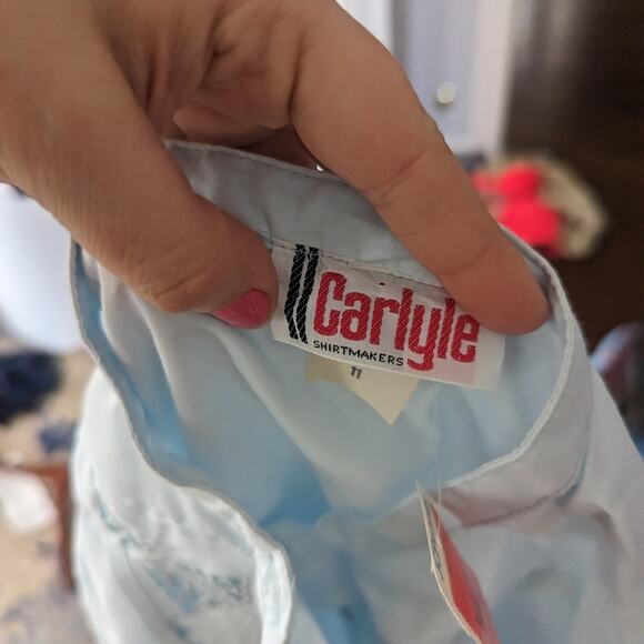 NEW Vintage Women's Light Blue Caryle Shirtmakers 11 fits US 8 Modern - SPOT - Picture 6 of 6